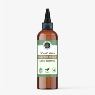 Bodhi Tree Organic Vegan Cedarwood Rosemary Castile Shampoo