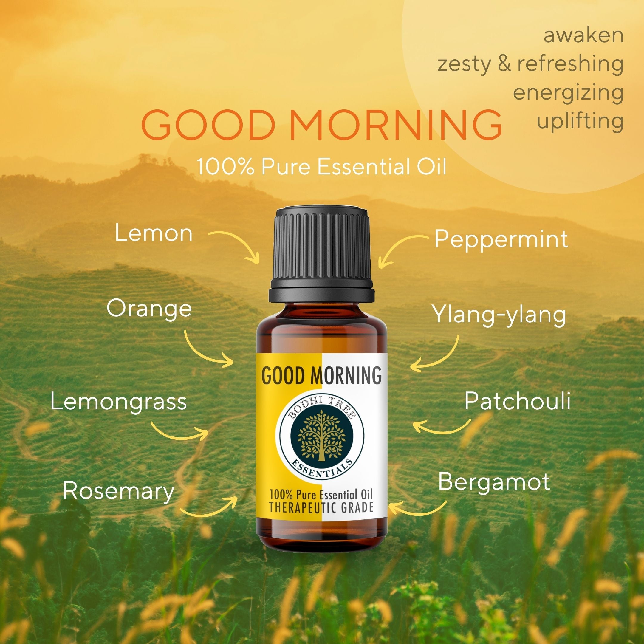 Bodhi Tree 100% Pure Essential oil - Good Morning