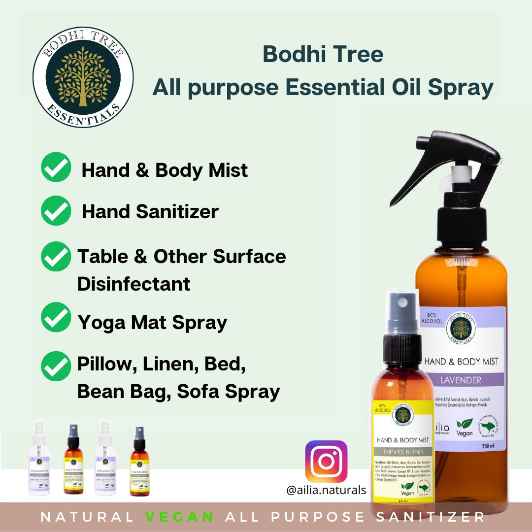 Bodhi Tree All Purpose Essential Oil Spray - Thieves - Image 3