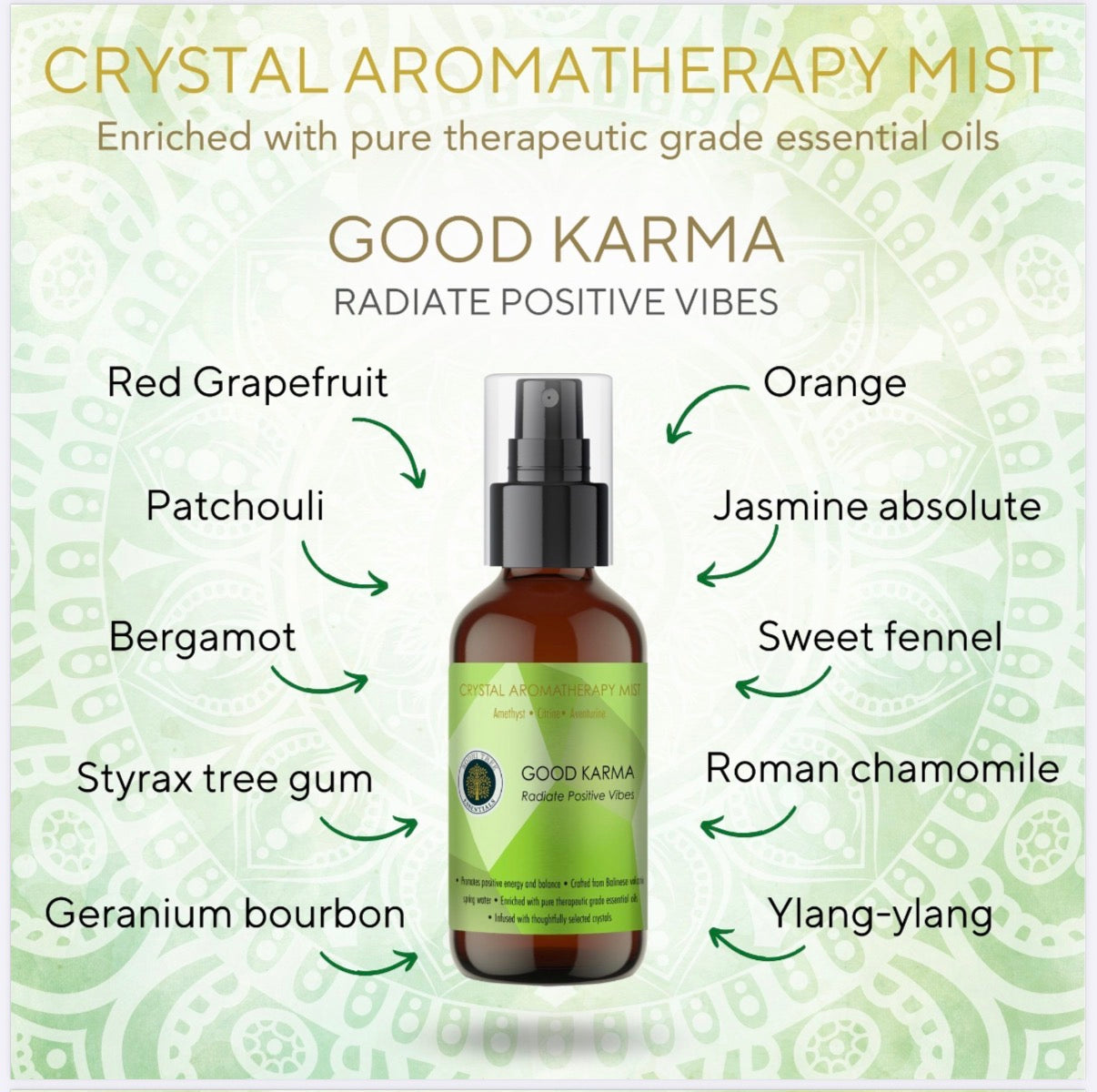 Aromatherapy Crystal Mist Good Karma - Image 3