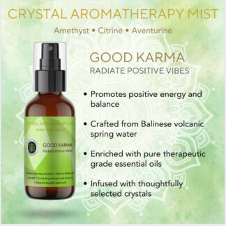 Aromatherapy Crystal Mist Good Karma