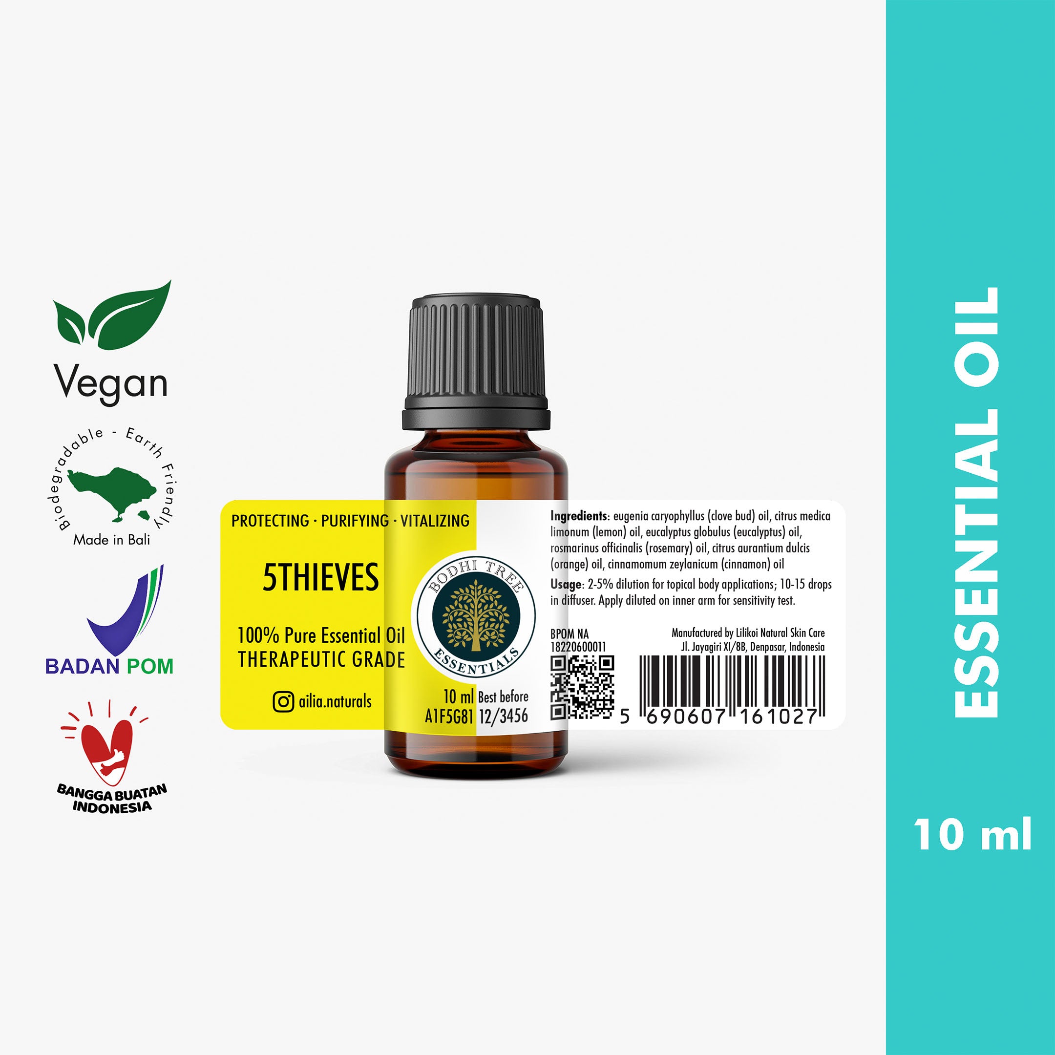Bodhi Tree 100% Pure Essential oil - 5Thieves - Image 3