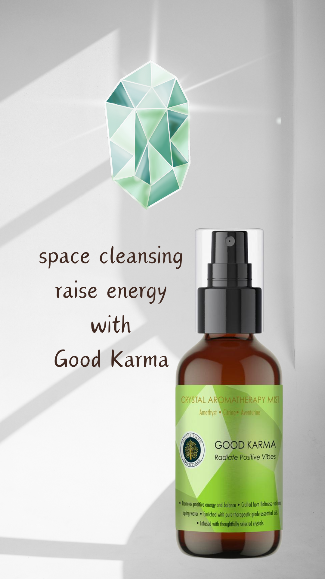 Aromatherapy Crystal Mist Good Karma - Image 4